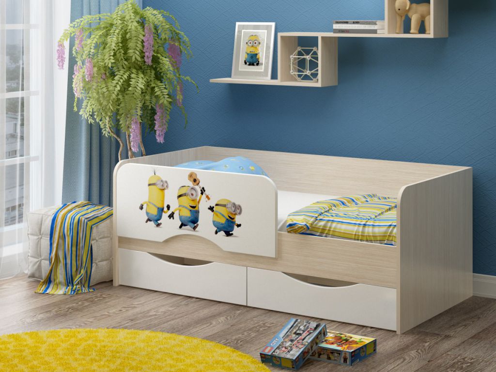 Babybett mit Stoßfänger Designideen
