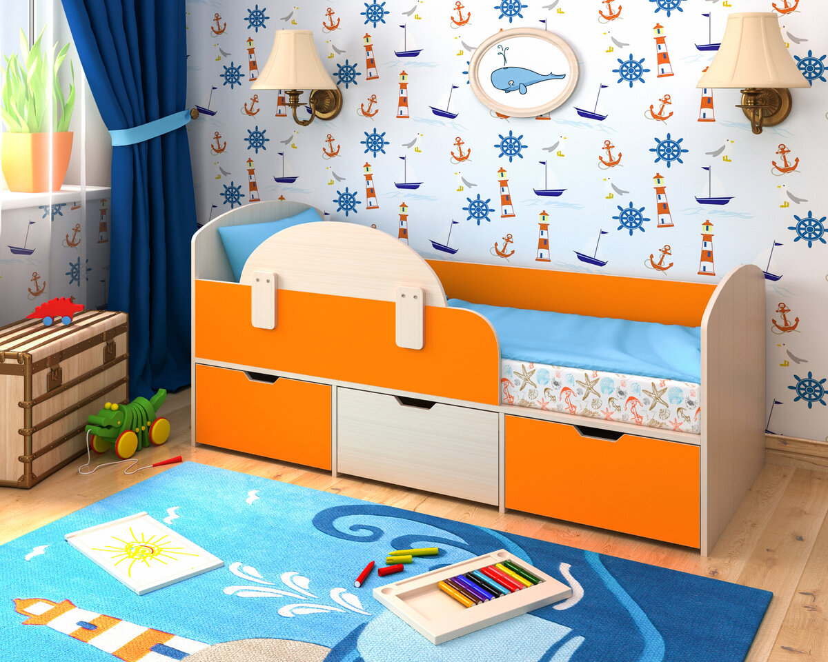 Kinderbett mit Seiten