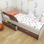 camas para niños con parachoques a partir de 3 años decoración