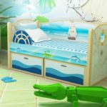 camas para niños con parachoques de 3 años ideas de diseño