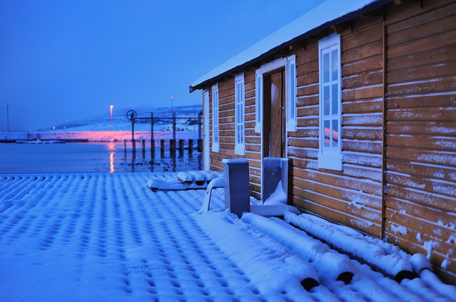 Haus im Schnee
