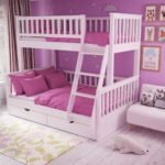 lilac bed for girls