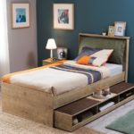 Doppelbett mit Schubladen Ideen Optionen