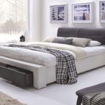 Doppelbett mit Schubladen Arten von Fotos
