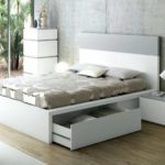 Doppelbett mit Schubladen Ideen Foto
