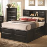 Doppelbett mit Schubladen Fotodesign