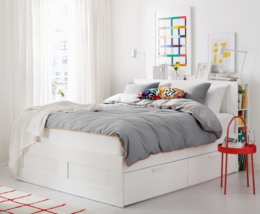 doppelbetten mit schubladen ikea
