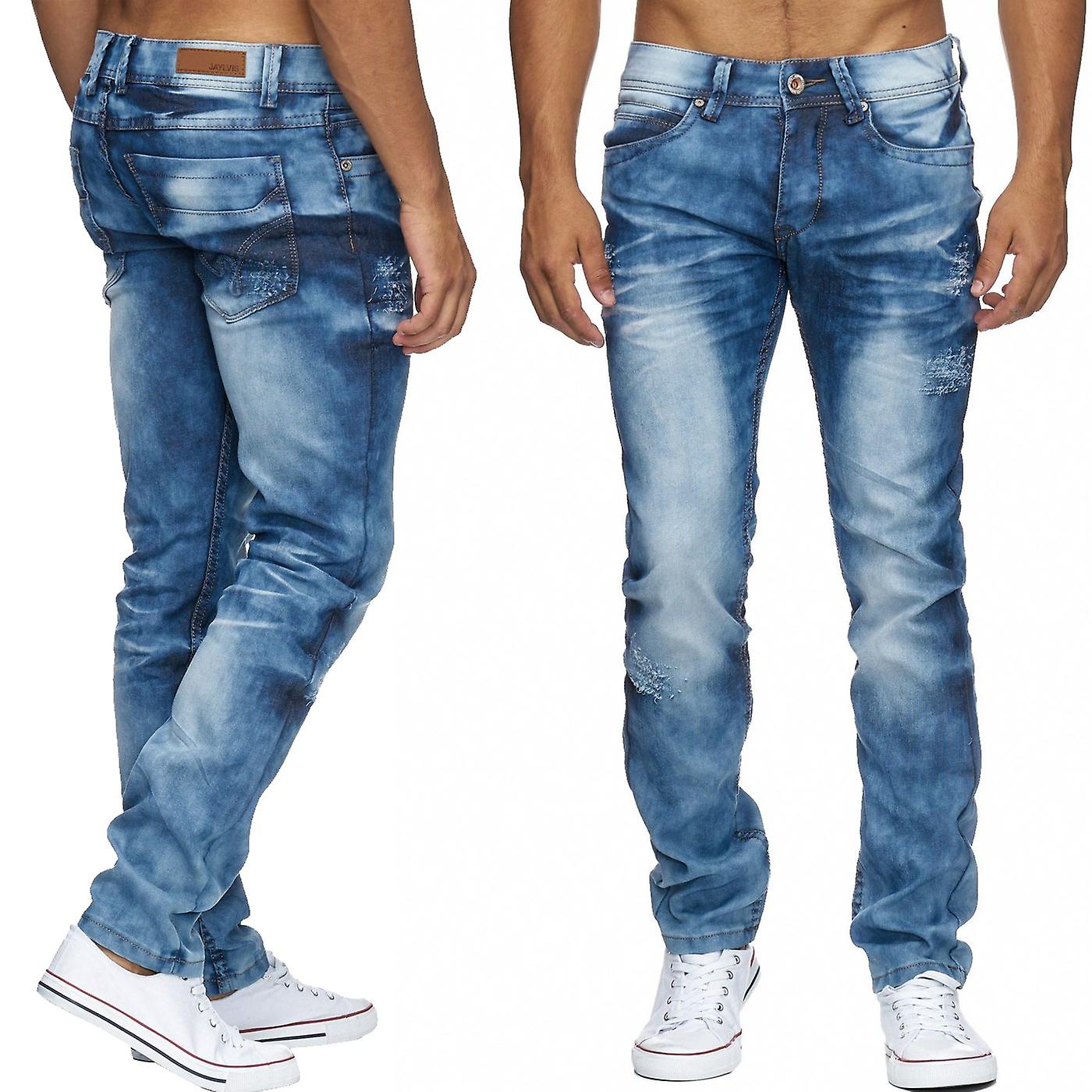 effet froissé jean