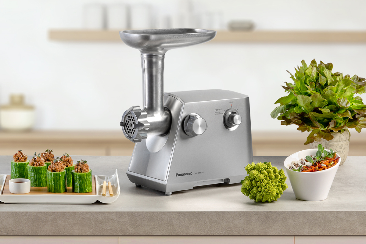 moedor elétrico na cozinha