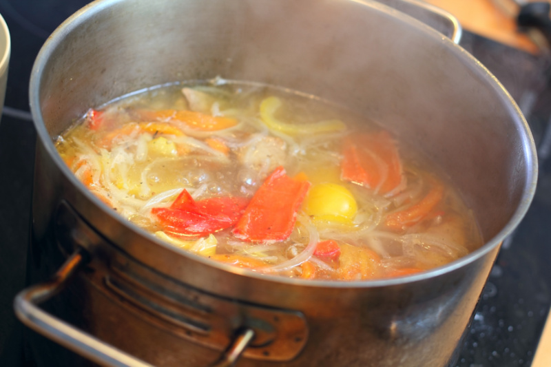 soupe chaude