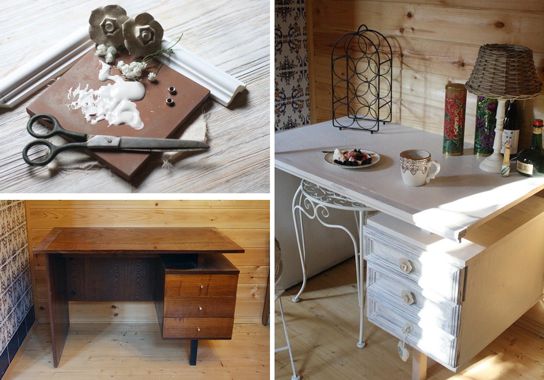 Restauration d'une table ancienne