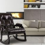 photo de conception de chaise à bascule