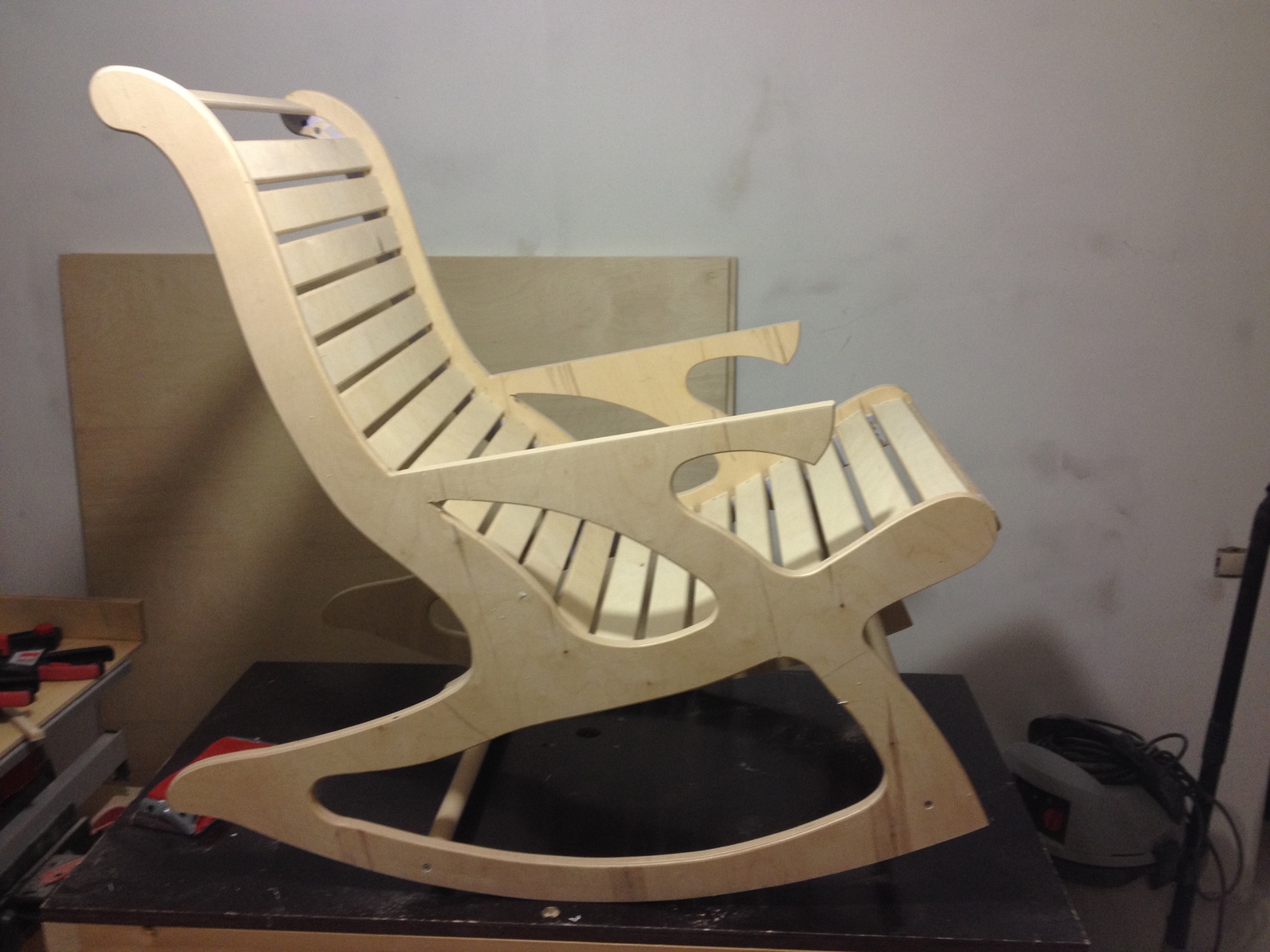 chaise berçante faites-le vous-même photo