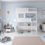 cama alta para meninas