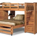 cama alta de madeira