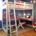 cama alta en decoración de fotos para niños