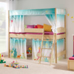 cama alta en ideas de diseño de vivero