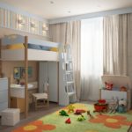 cama alta en los tipos de diseño de vivero