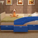 Idées de décoration de lit de dauphin pour enfants