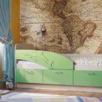 décoration photo pour enfants lit dauphin