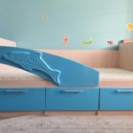 types de décoration pour enfants lit dauphin