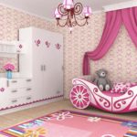 bright car bed for girls