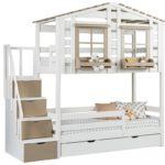 maisonnette pour enfants beige