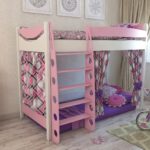 maisonnette pour enfants rose-violet