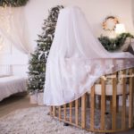 lit à baldaquin en bois pour enfants