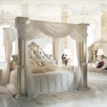 mariage lit à baldaquin