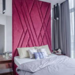 lits avec une tête de lit douce types de décoration