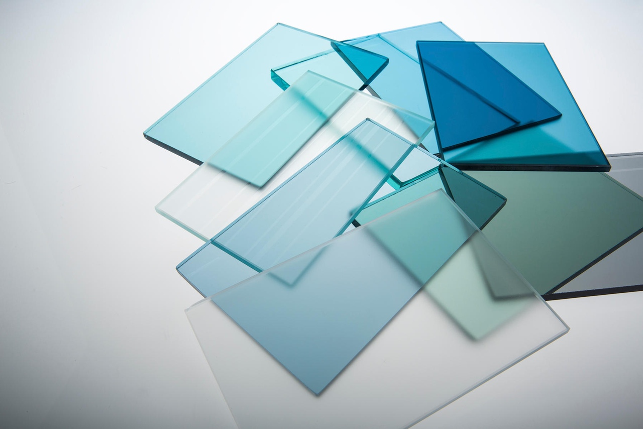 feuilles de verre