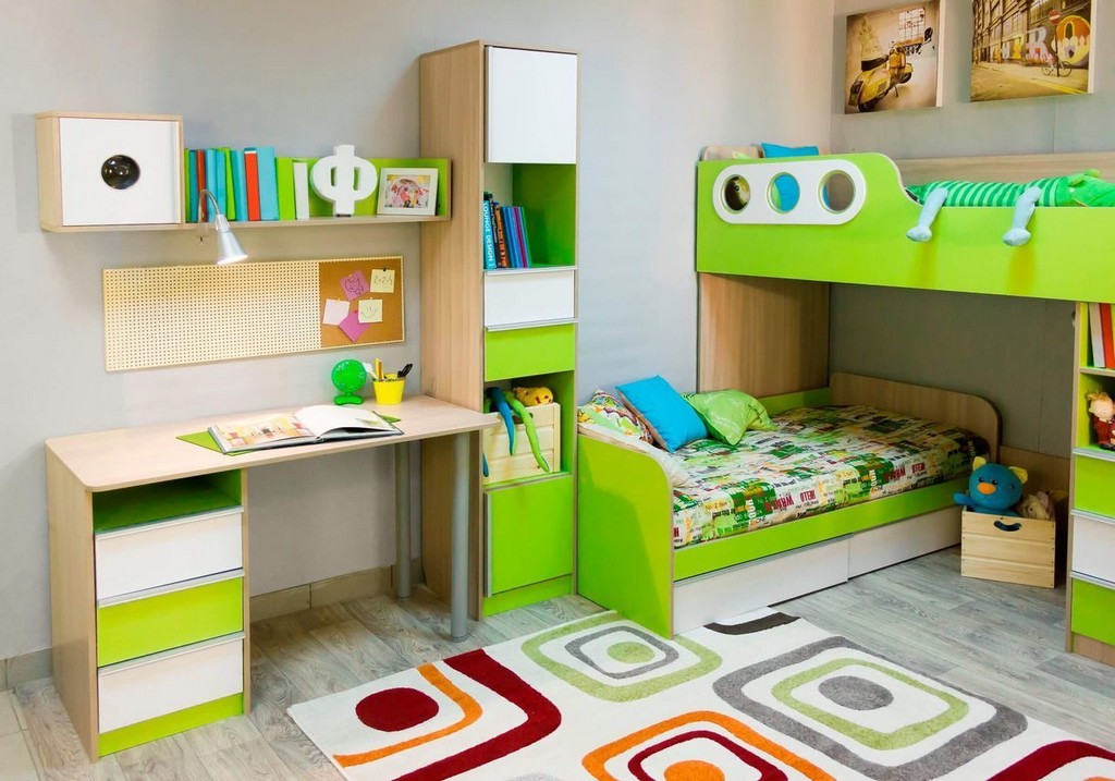 modulare Möbel für das Kinderzimmer