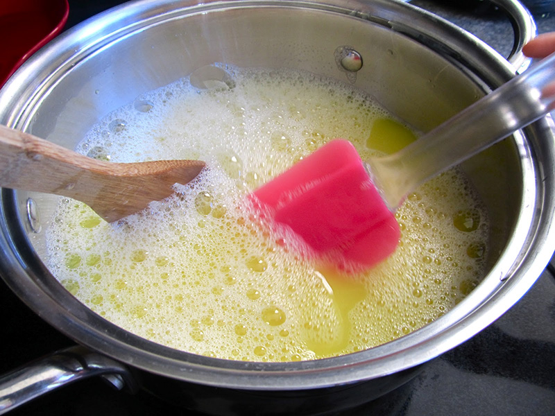 fabrication de savon