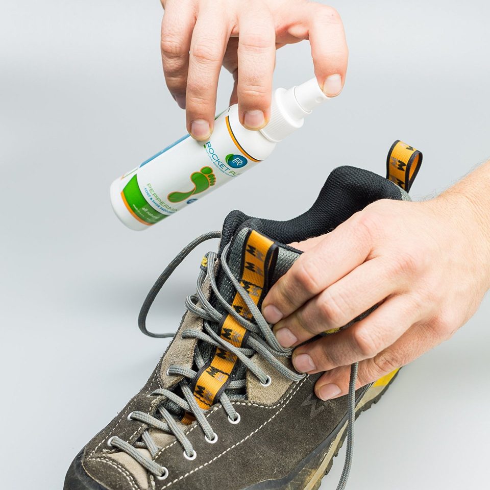 traitement déodorant des chaussures