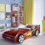 voiture de lit pour le coureur