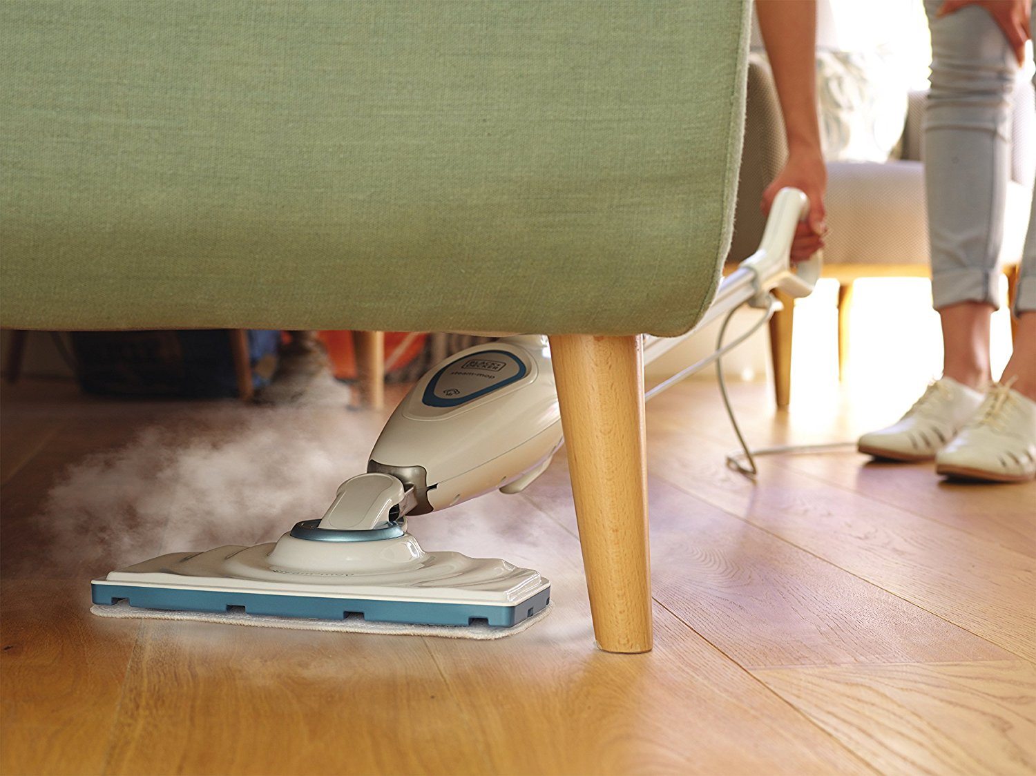 steam mop power
