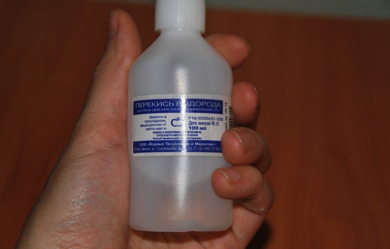 waterstofperoxide als bankreiniger