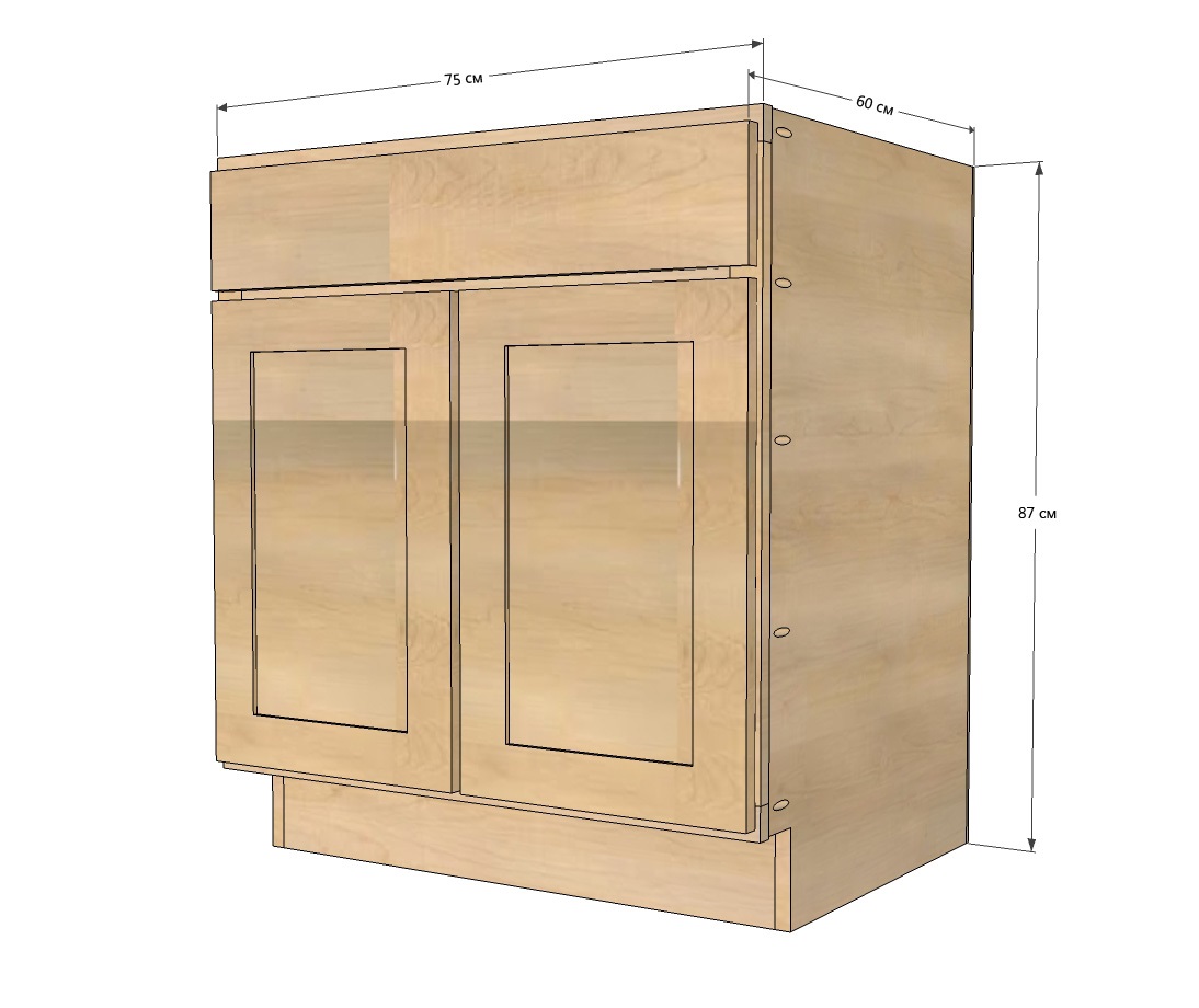 dessin de meuble lavabo