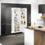 refrigerator cabinet open