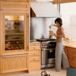 refrigerator cabinet transparent