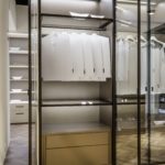 Glastrennwandschrank
