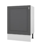 meuble lavabo avec porte gris foncé