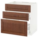 meuble lavabo avec trois placards