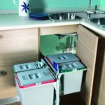 meuble lavabo avec bacs
