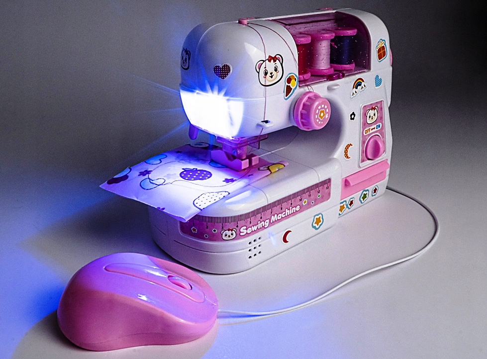 máquina de costura para criança