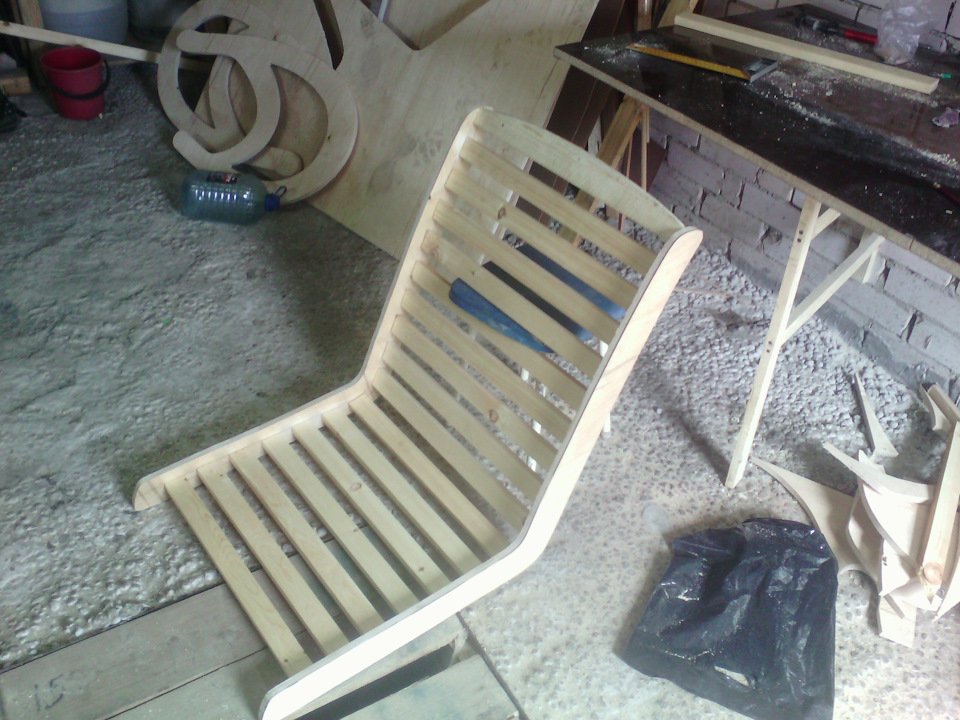 siège de chaise à bascule