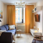 photo d'intérieur de canapé moderne