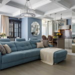 photo de décoration de canapé moderne