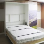 letto trasformabile in mensole